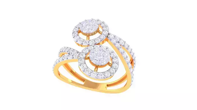 Diamond Ring - 1 3D print model