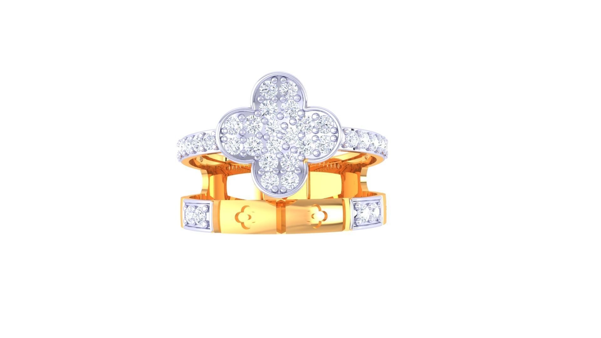 Diamond Ring - 88 3D print model_2