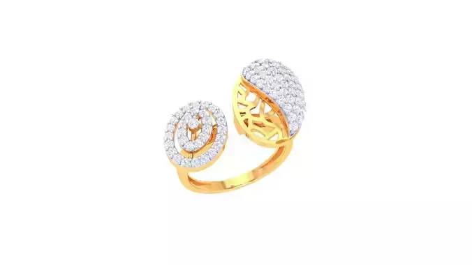 Diamond Ring - 81 3D print model