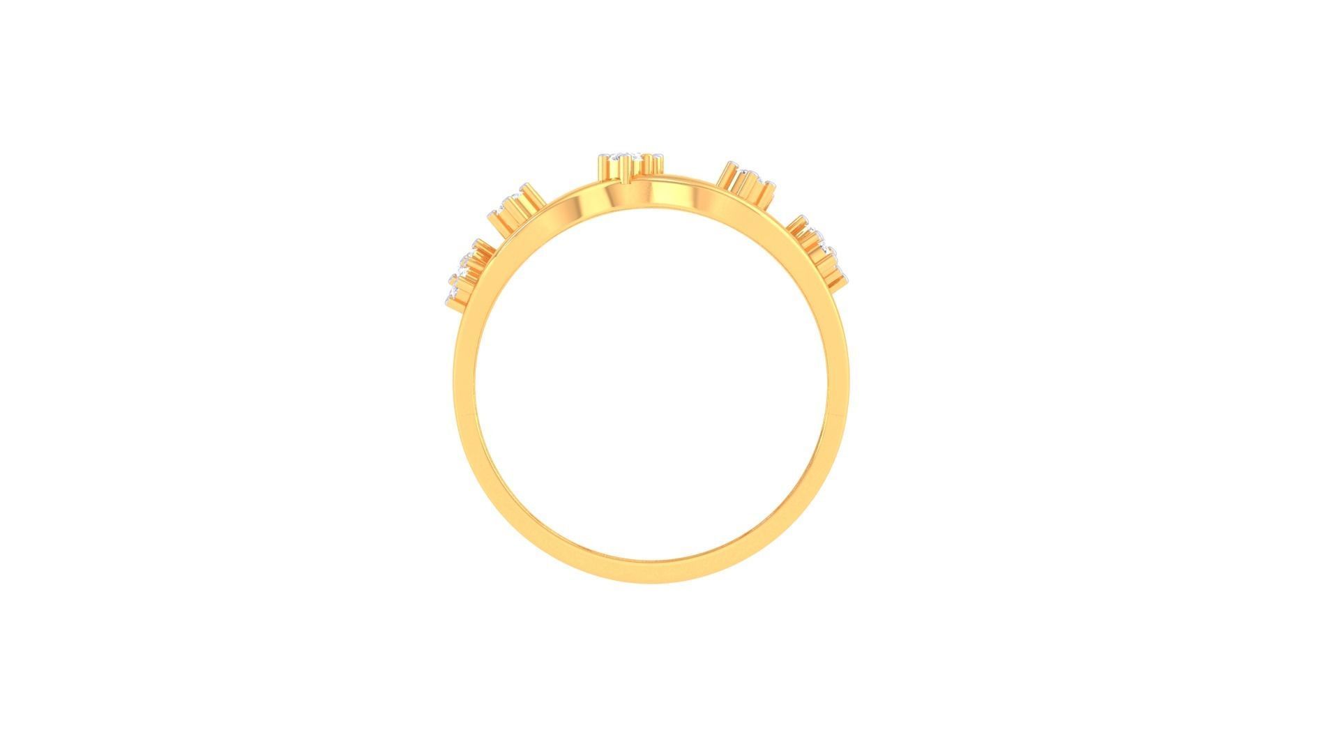 Diamond Ring - 69 3D print model_3