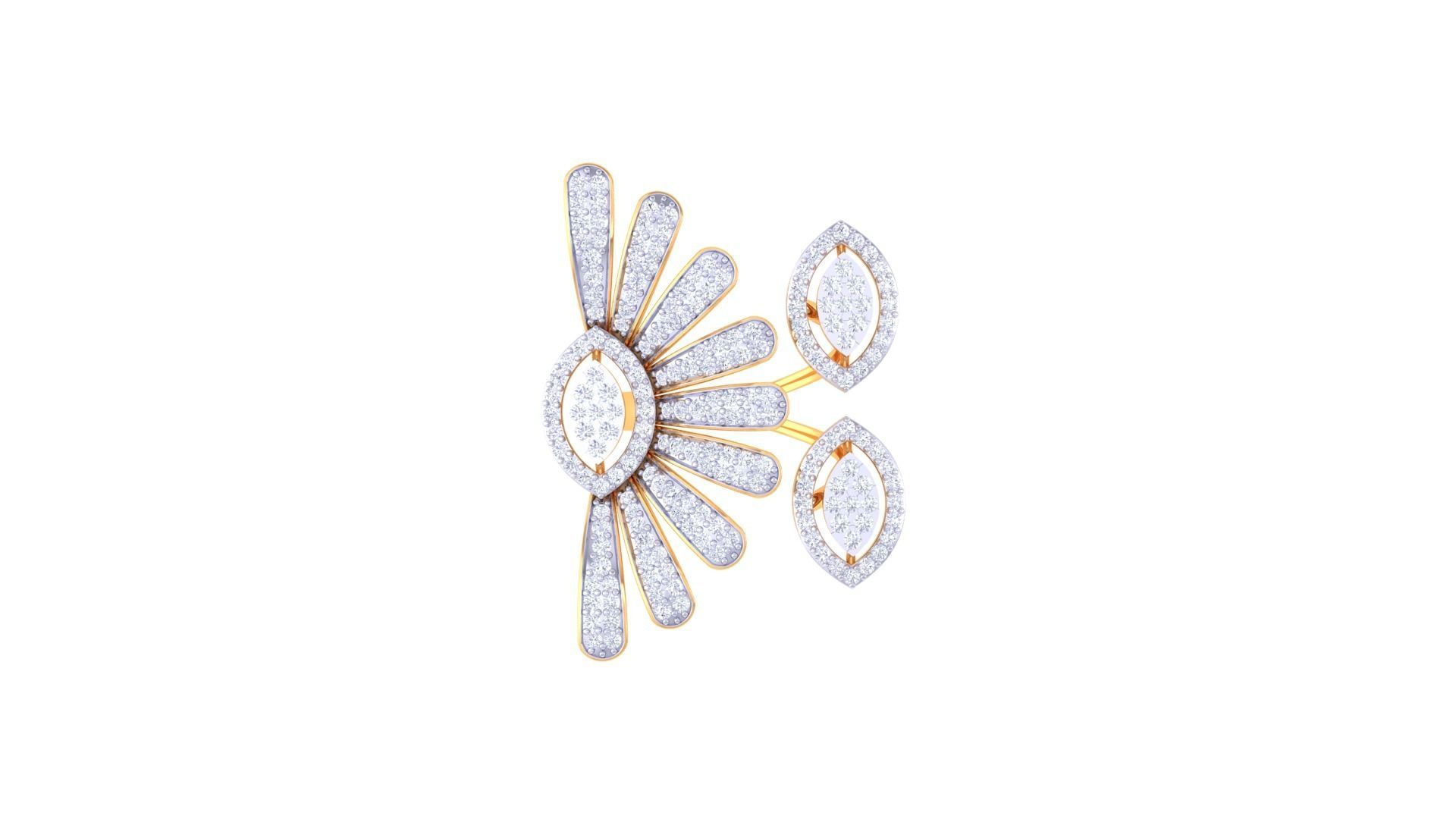 Cocktail Ring - 53 3D print model_2