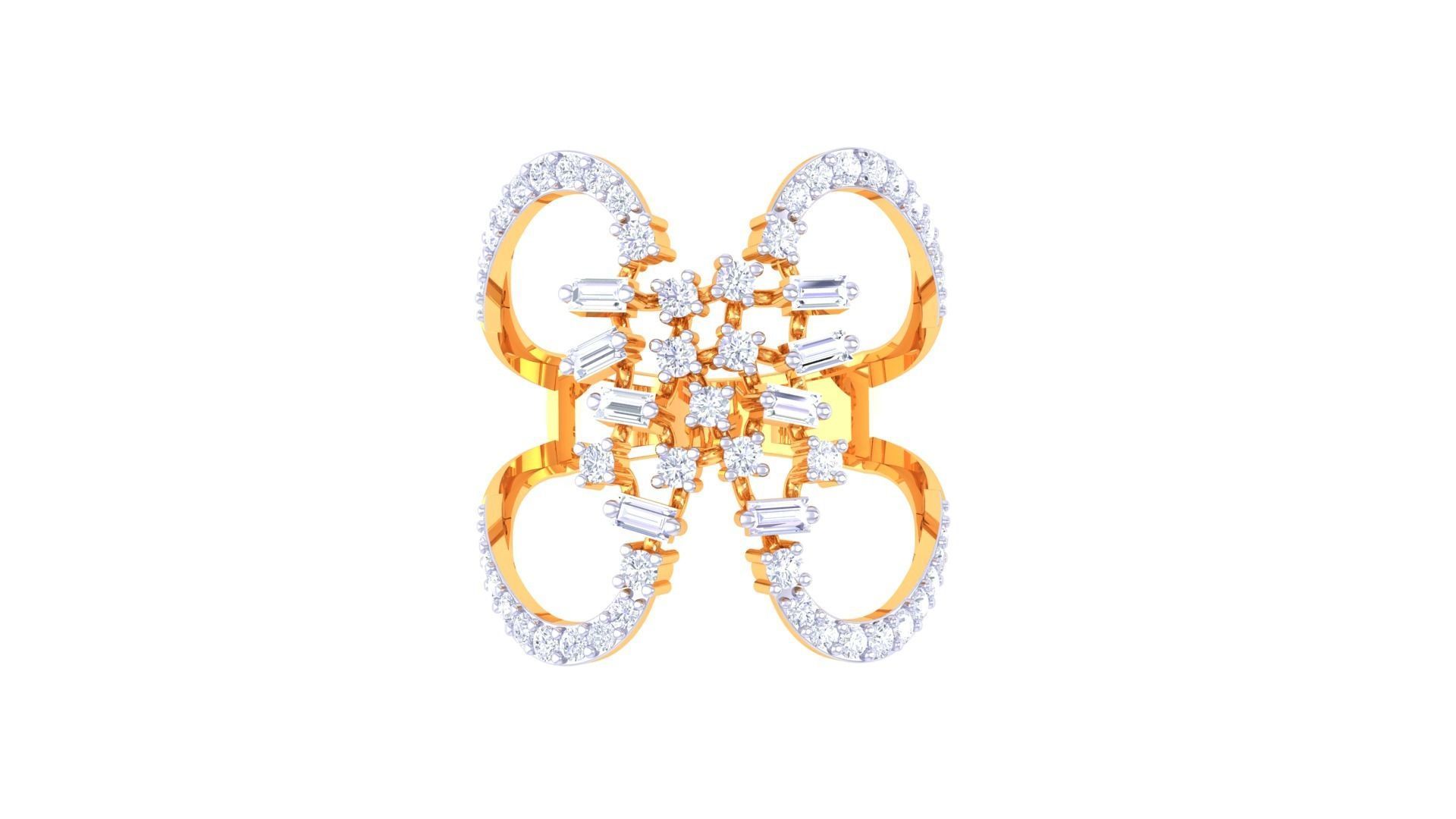 Cocktail Ring - 46 3D print model_2