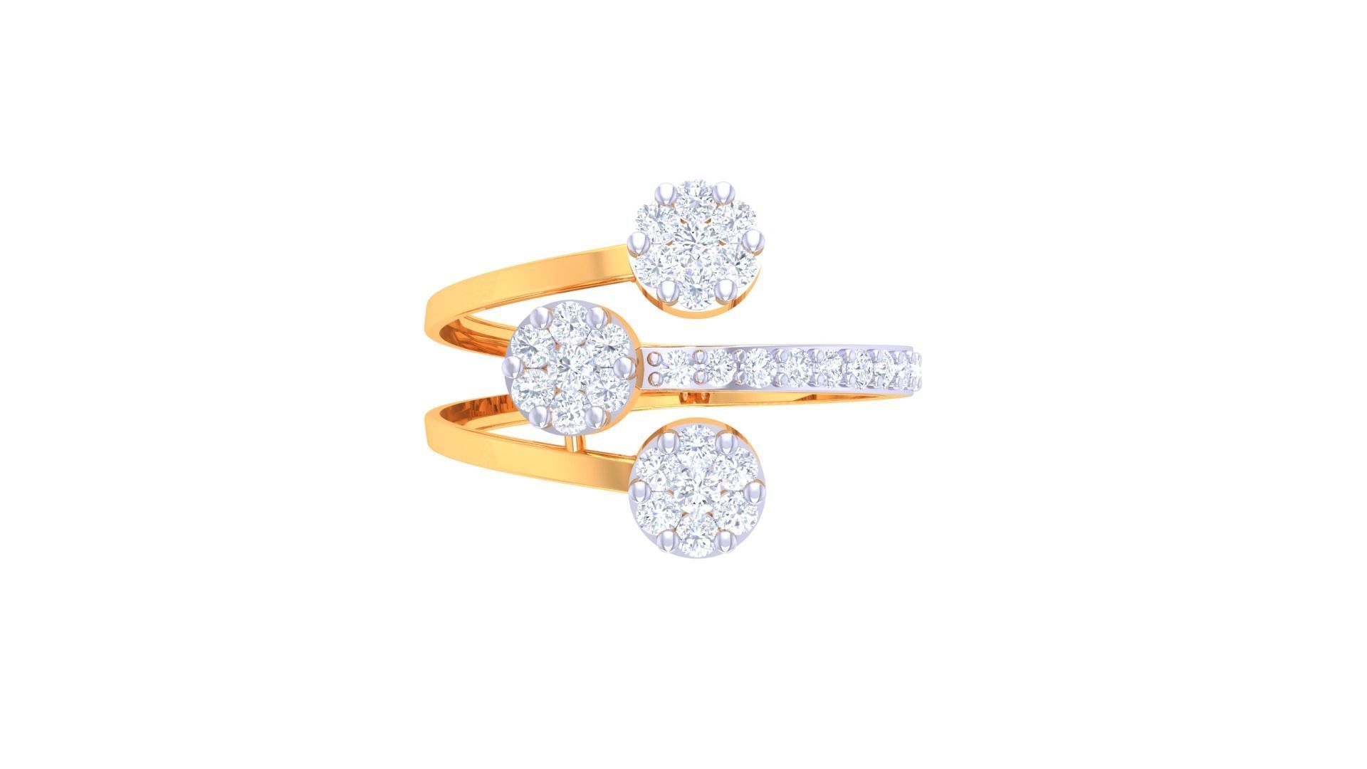 Diamond Ring - 36 3D print model_2