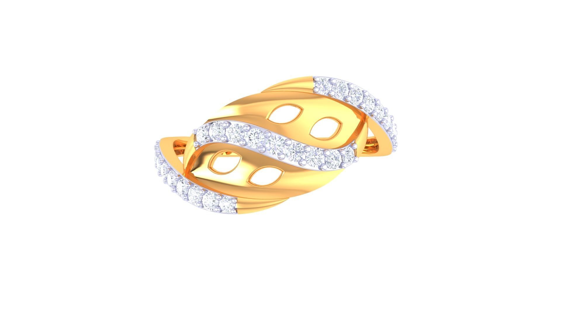 Diamond Ring - 99 3D print model_2