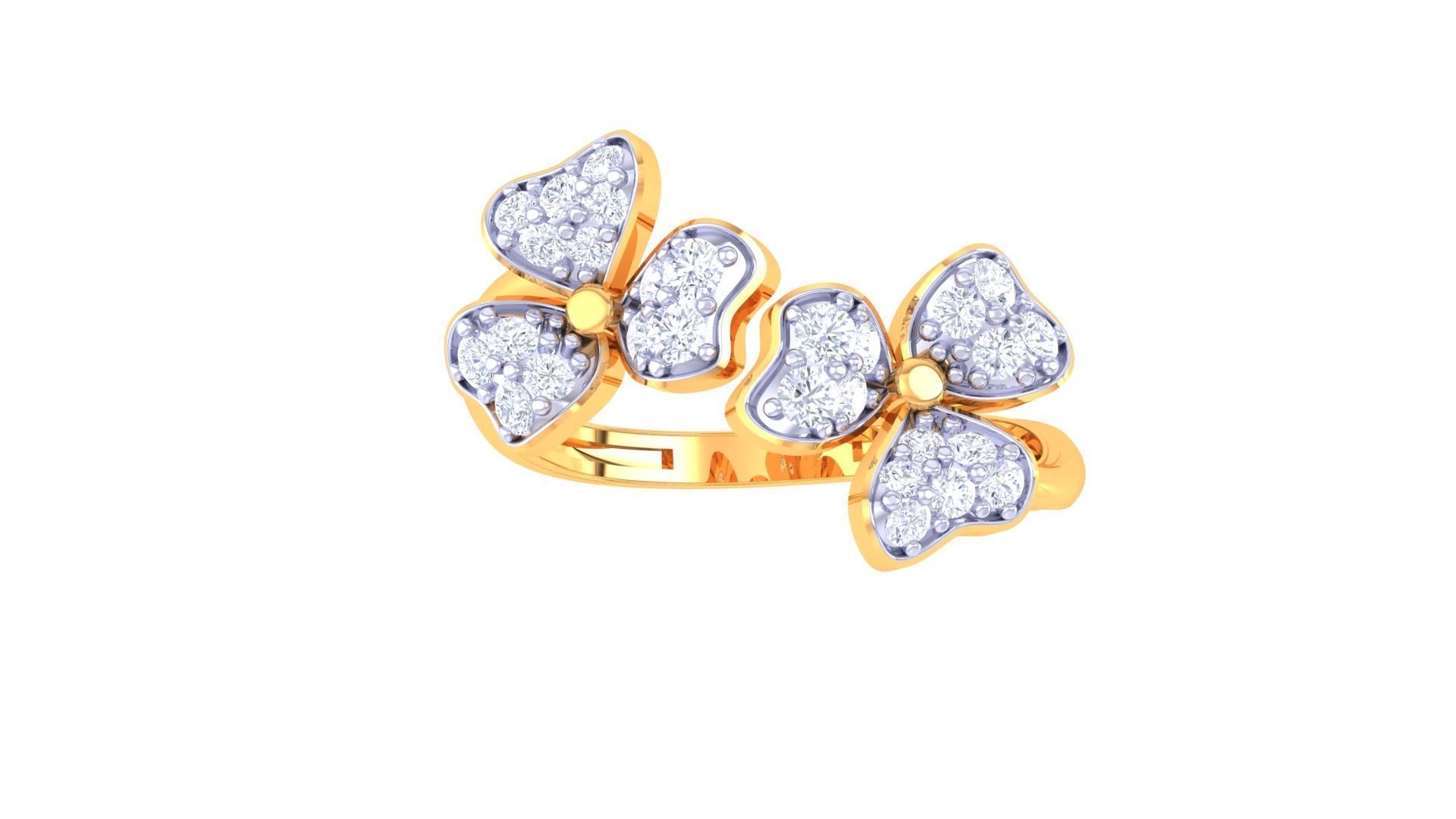 Diamond Ring - 74 3D print model_2