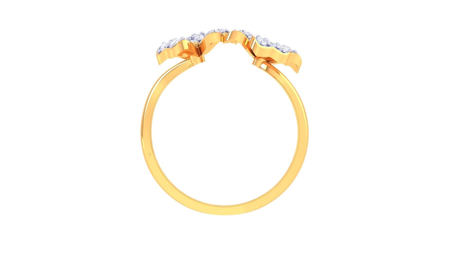 Diamond Ring - 74 3D print model_3