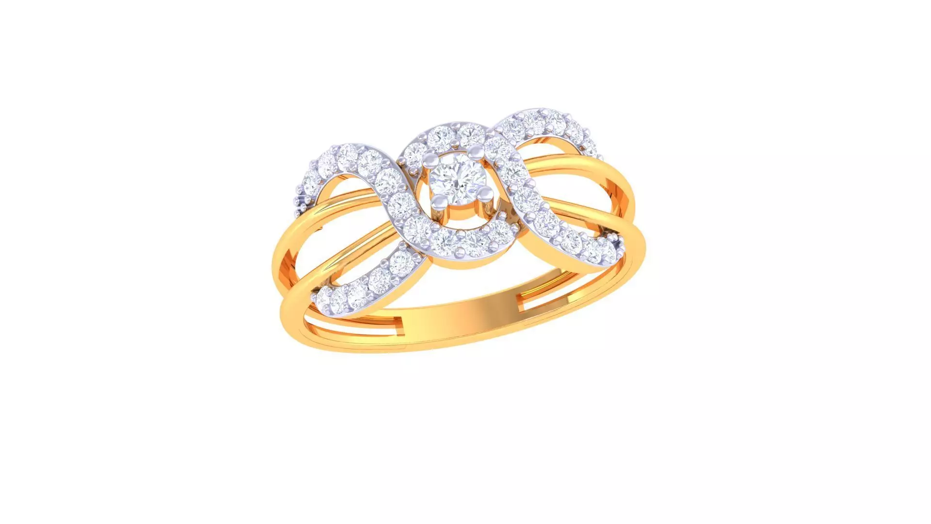 Diamond Ring - 69 3D print model_0