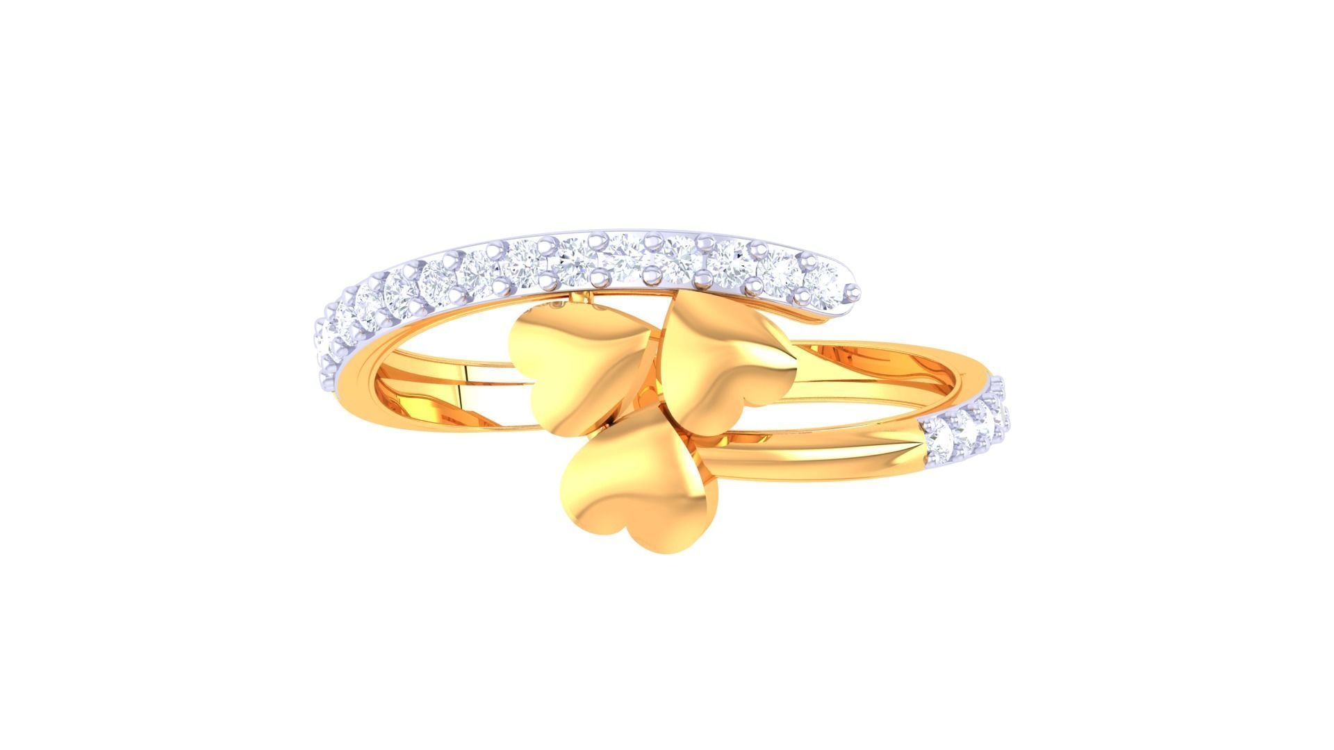 Delicate Ring - 44 3D print model_2
