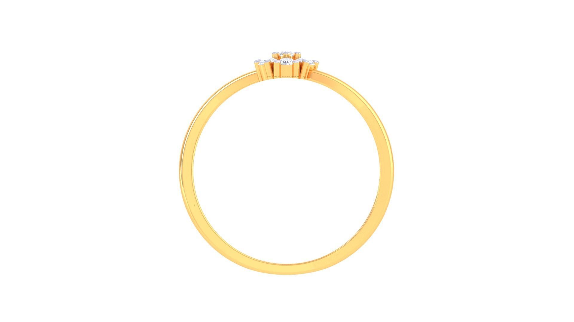 Delicate Ring - 43 3D print model_3