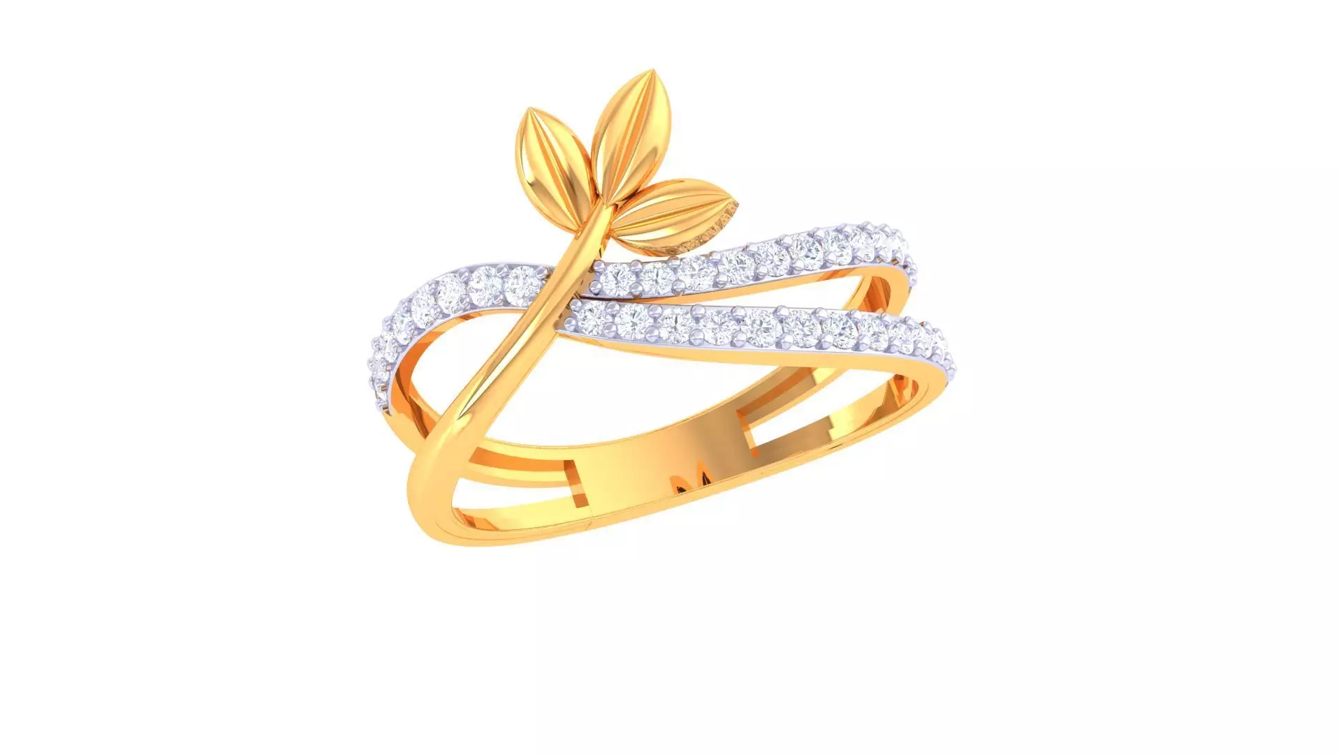 Diamond Ring - 41 3D print model_0