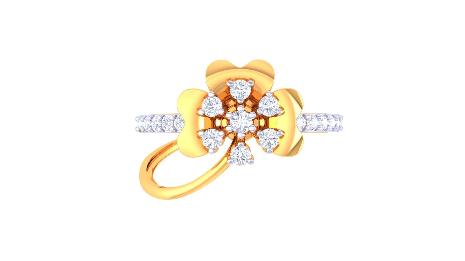 Diamond Ring - 28 3D print model_2