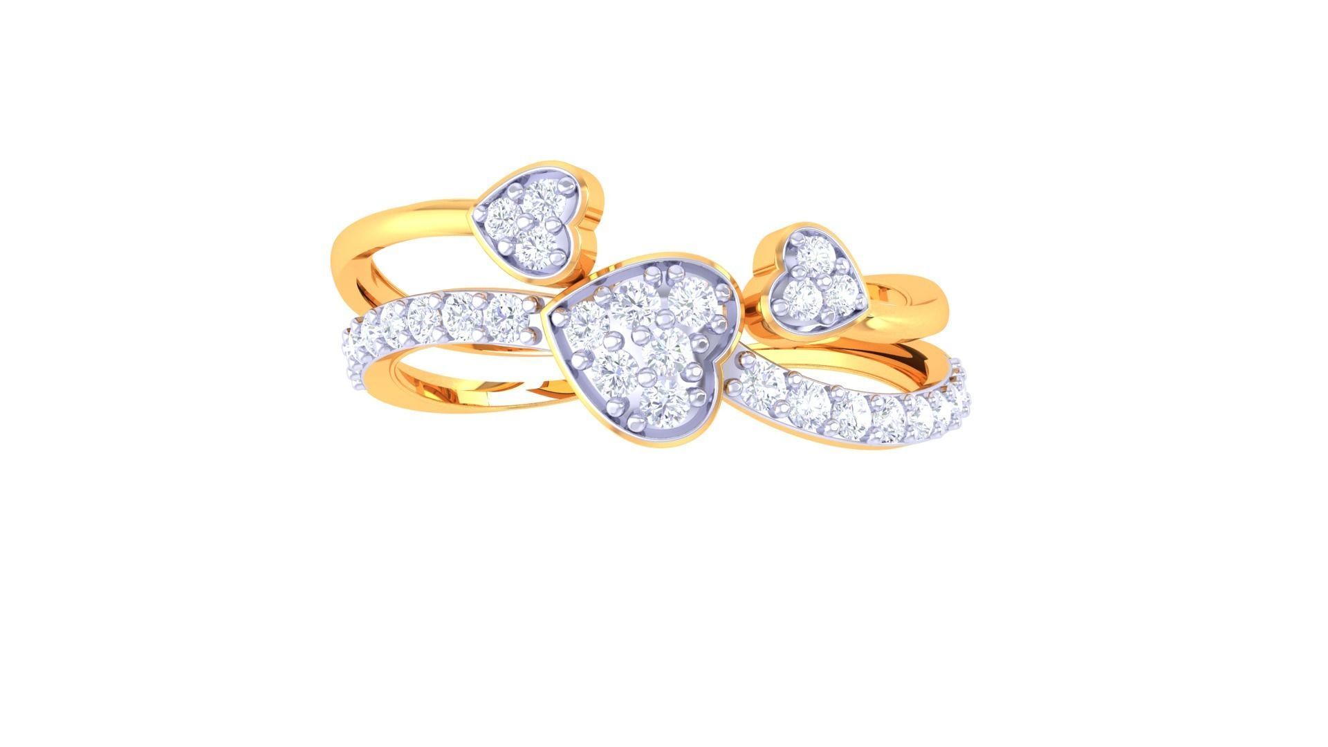 Delicate Ring - 23 3D print model_2