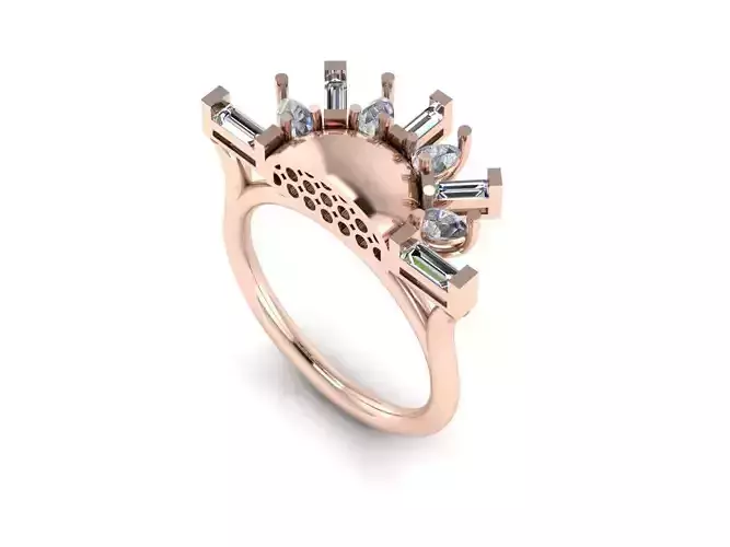sunset design ring