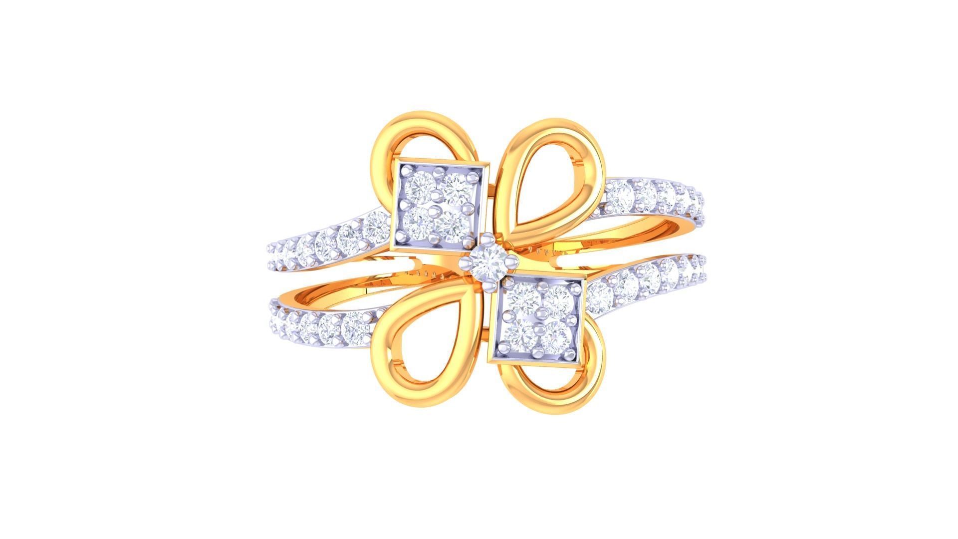 Diamond Ring - 18 3D print model_2