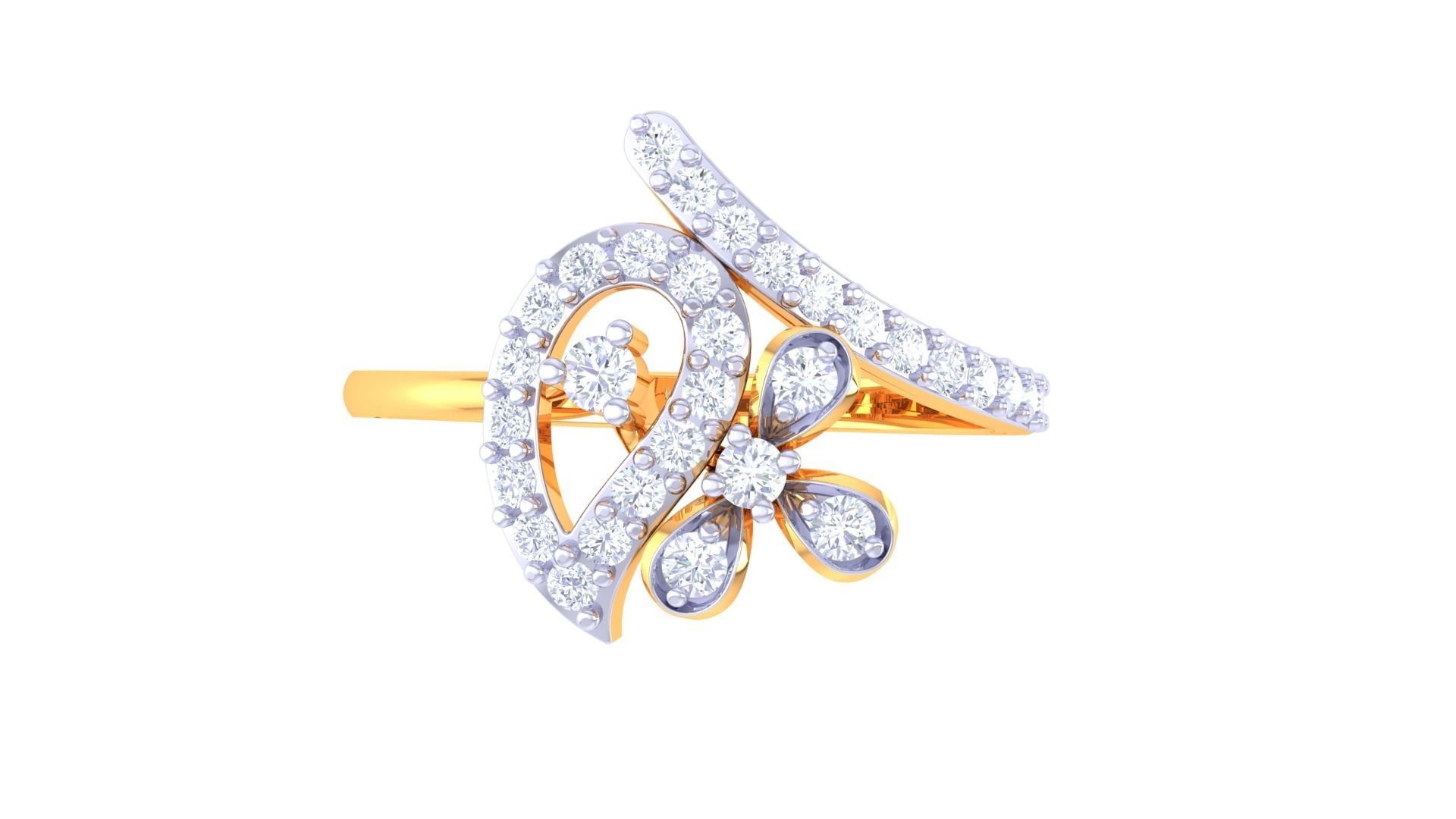 Diamond Ring - 16 3D print model_2