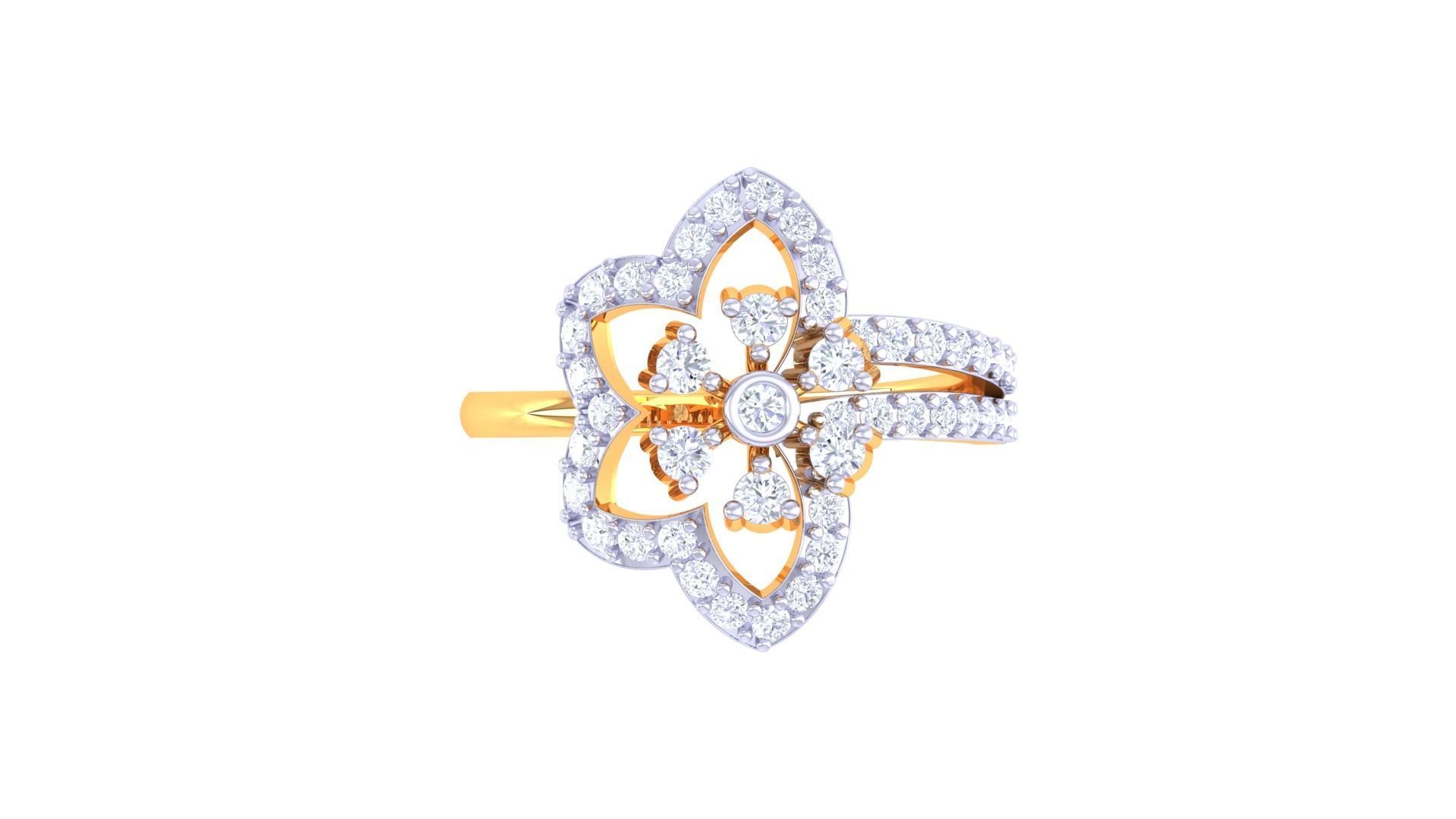 Diamond Ring - 13 3D print model_2