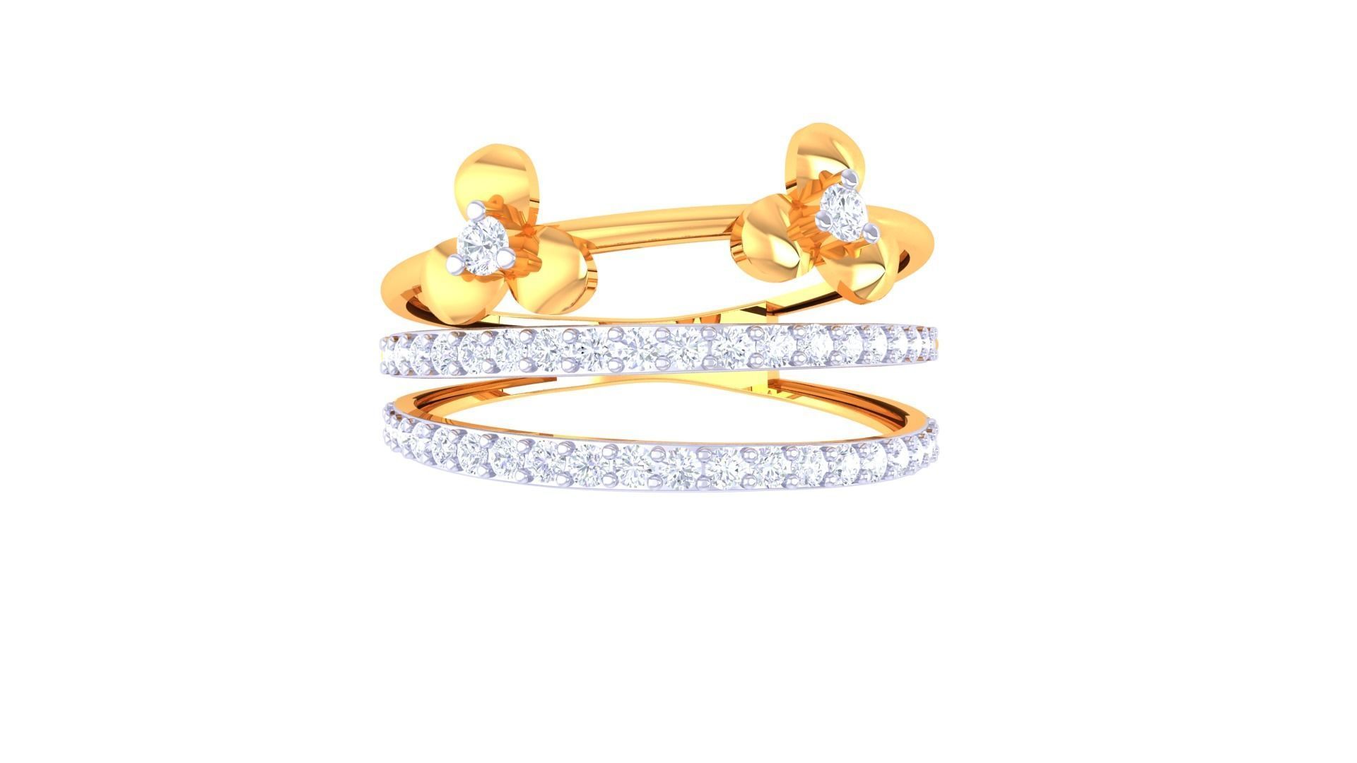 Diamond Ring - 120 3D print model_2