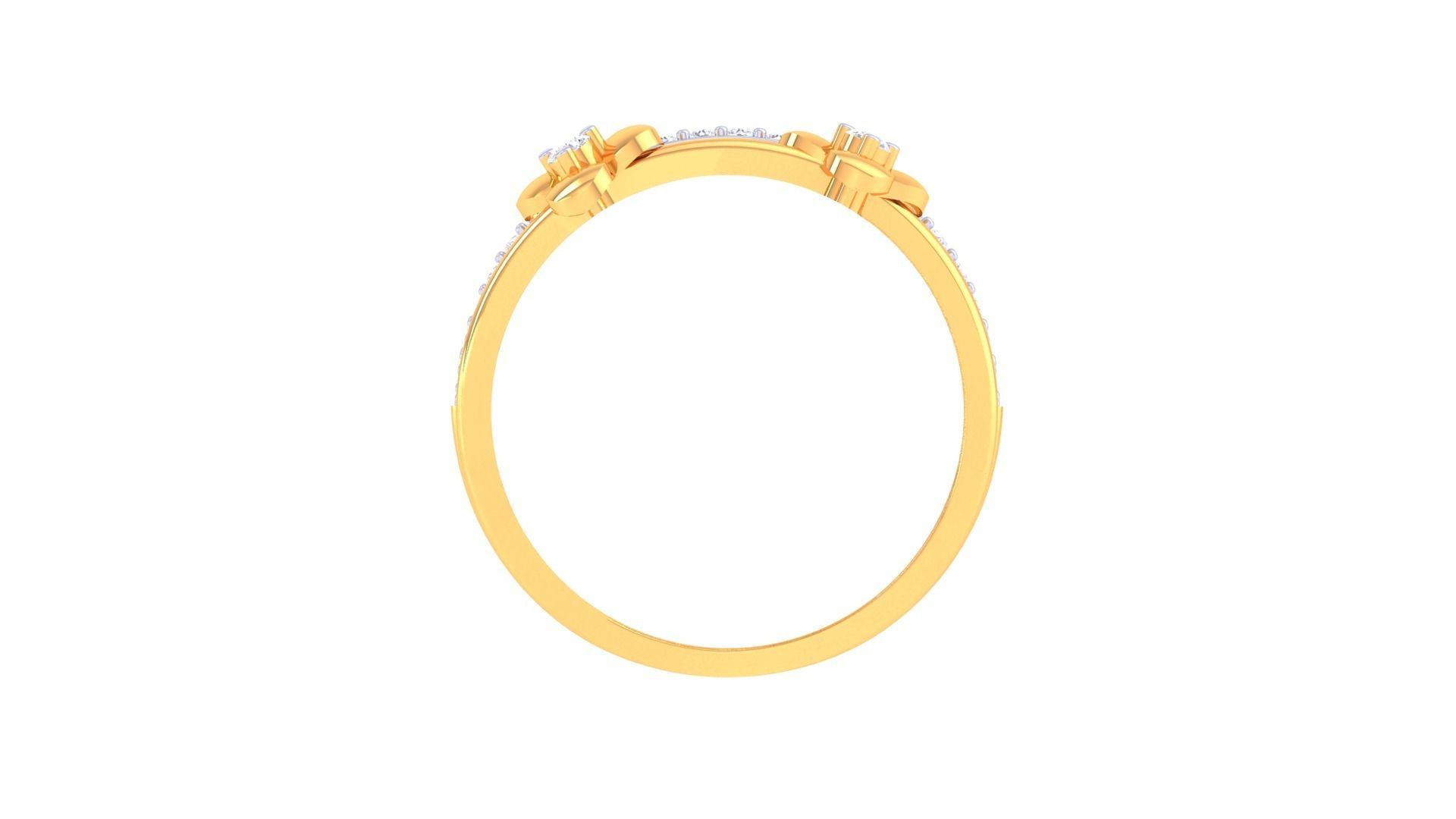 Diamond Ring - 120 3D print model_3