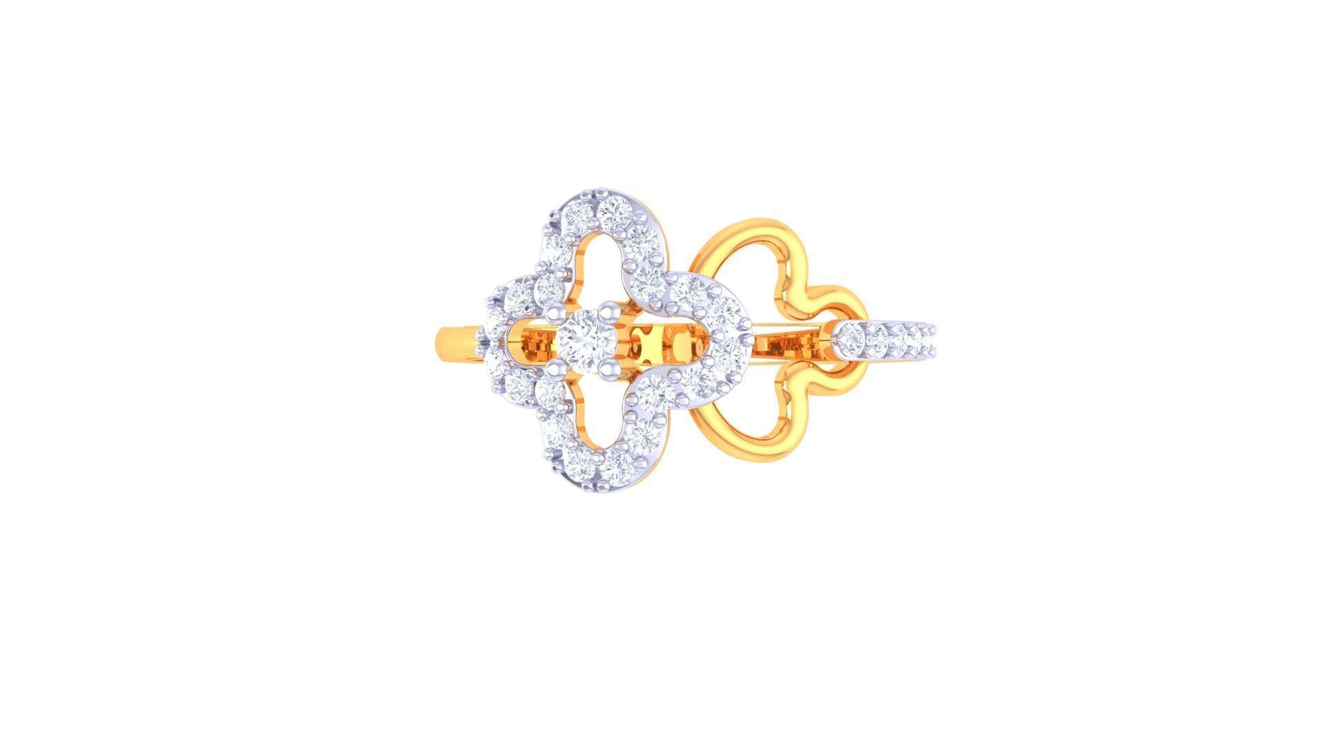 Diamond Ring - 11 3D print model_2