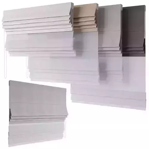 Roman Curtains 190 Dual Roman Shades