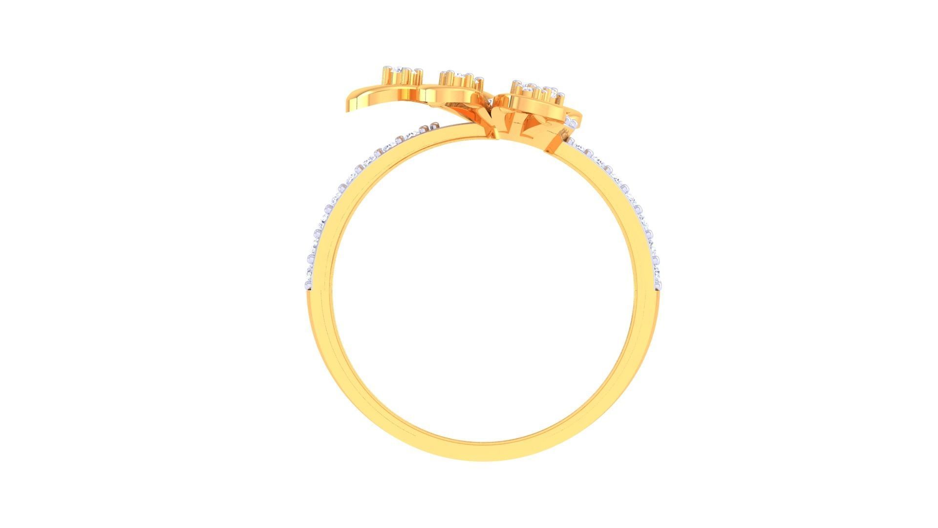 Diamond Ring - 106 3D print model_3