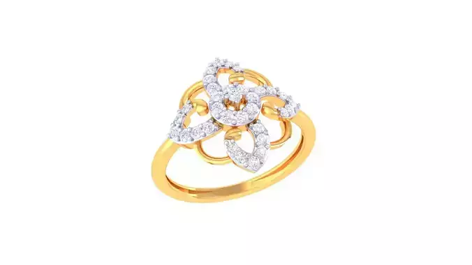 Diamond Ring - 1 3D print model