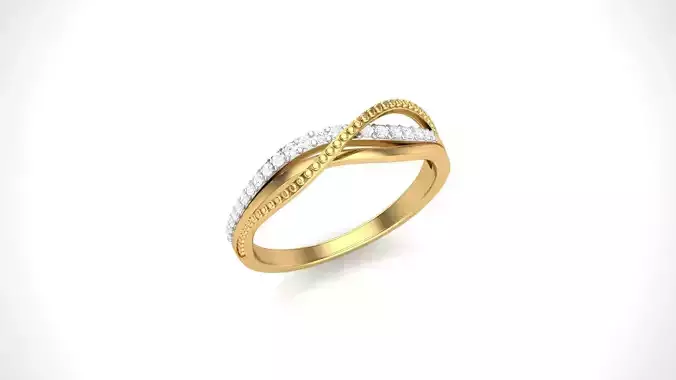 Delicate Ring - 11 3D print model