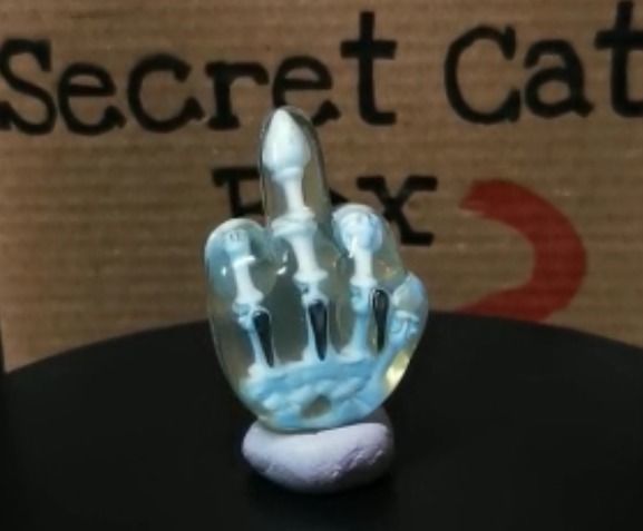 Mickey Mouse hand middle finger 3D print model_6