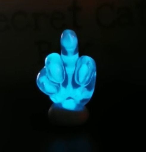 Mickey Mouse hand middle finger 3D print model_7