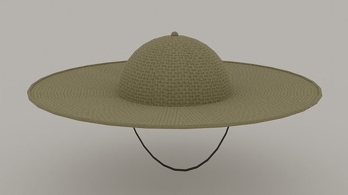 FISHERMANS HAT 3D model