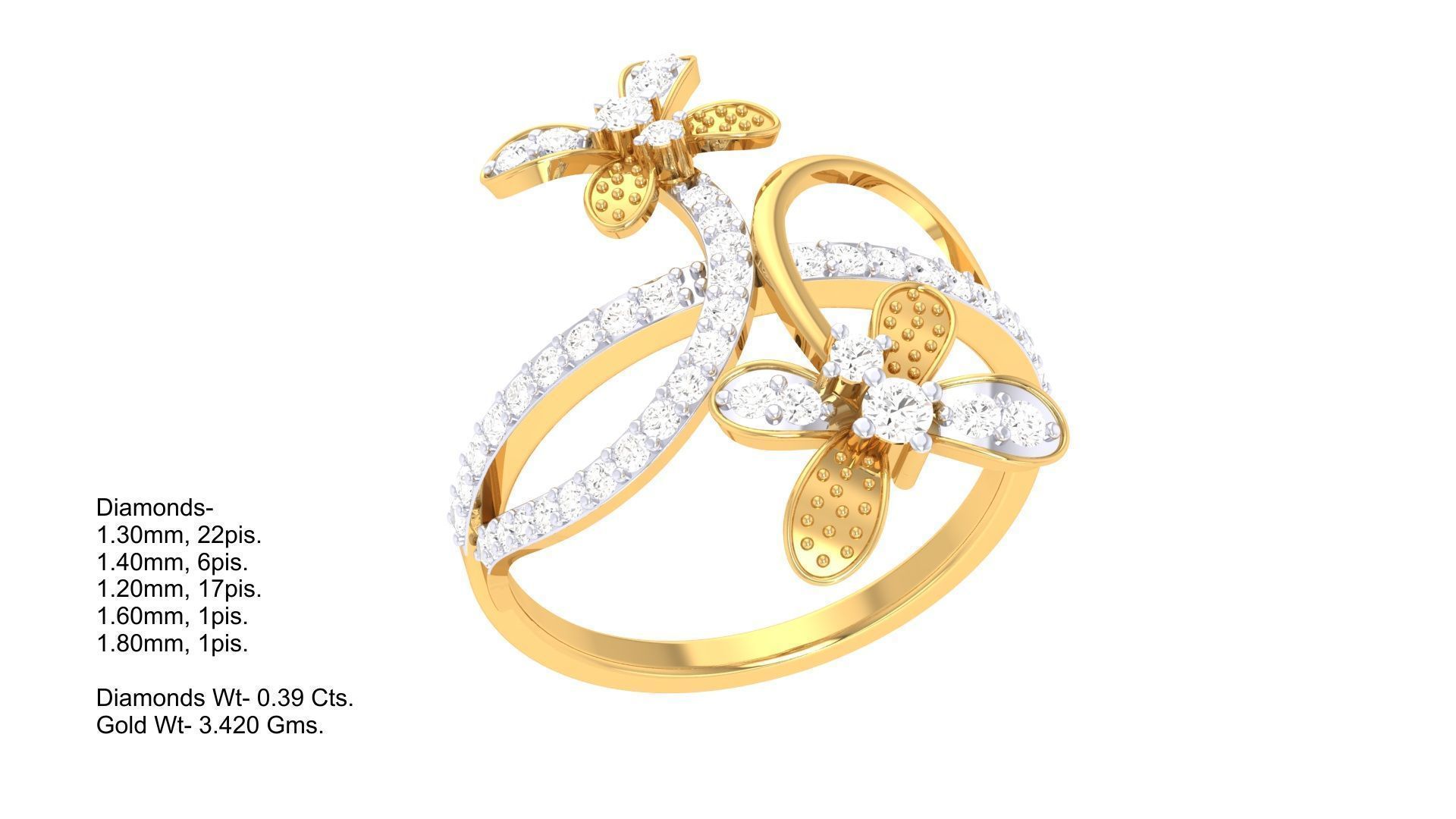 Diamond Ring - 9 3D print model_1