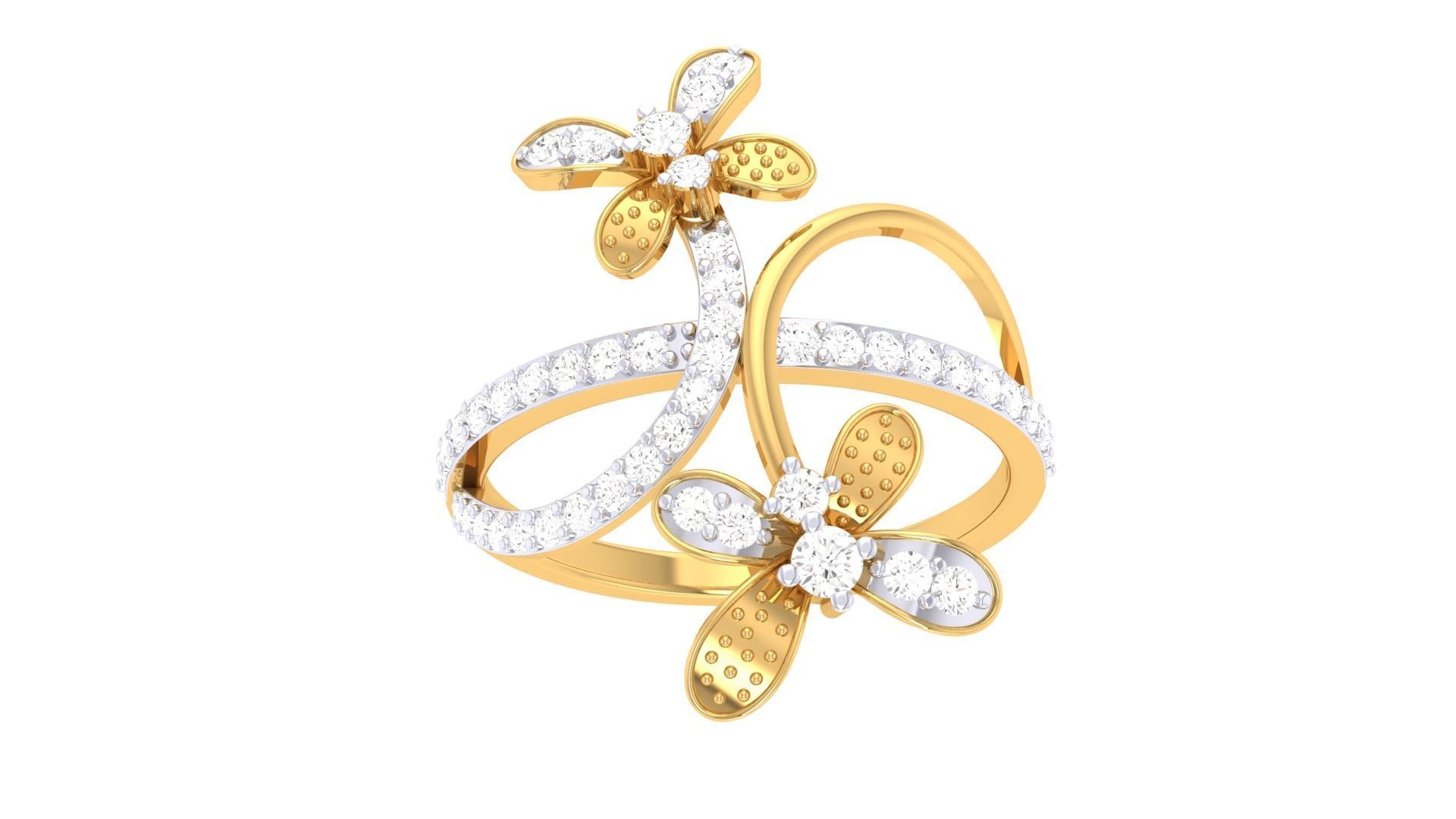 Diamond Ring - 9 3D print model_2