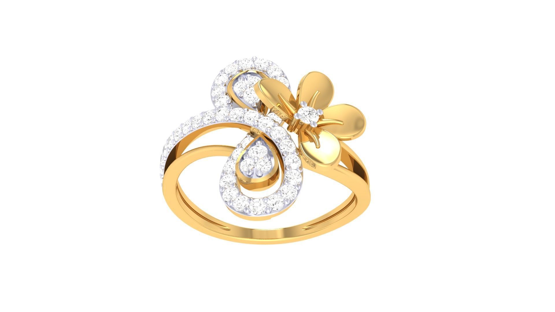 Diamond Ring - 41 3D print model_2