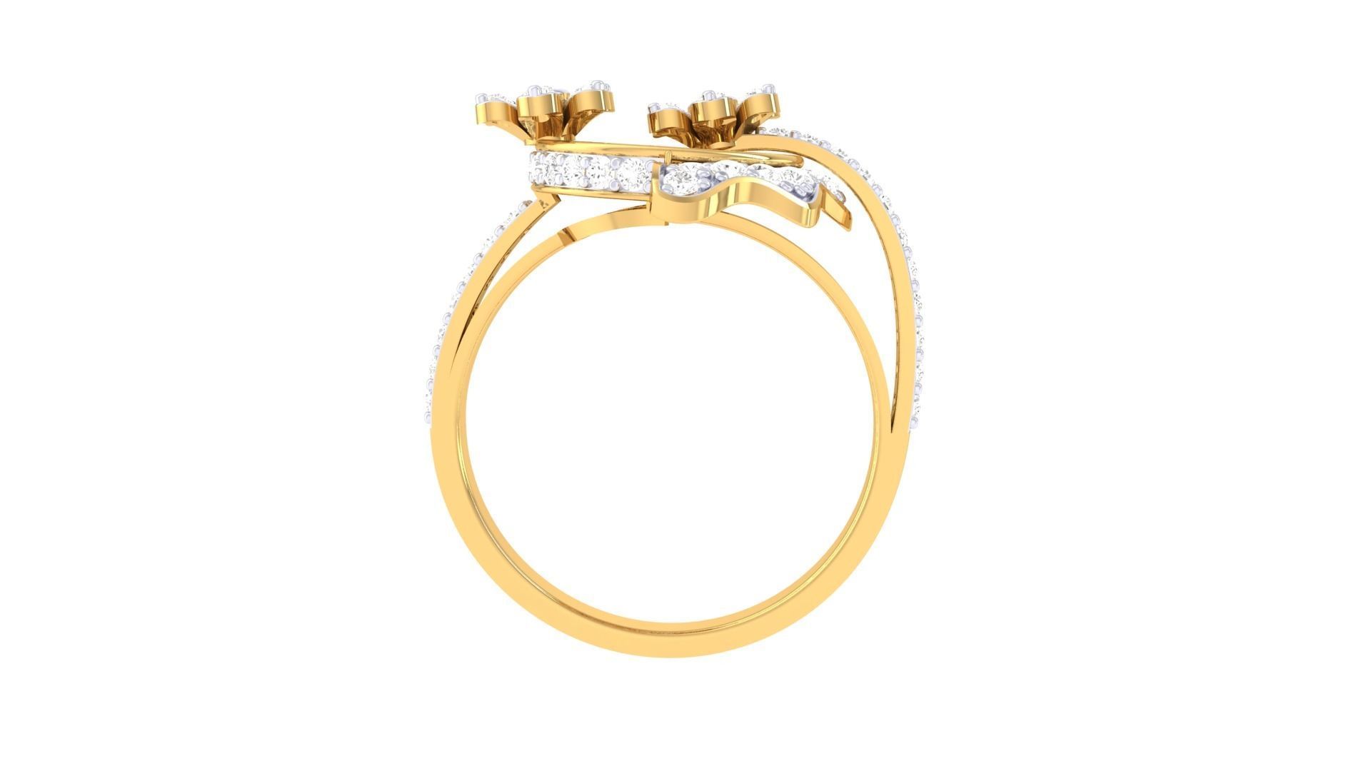 Cocktail Ring - 40 3D print model_3