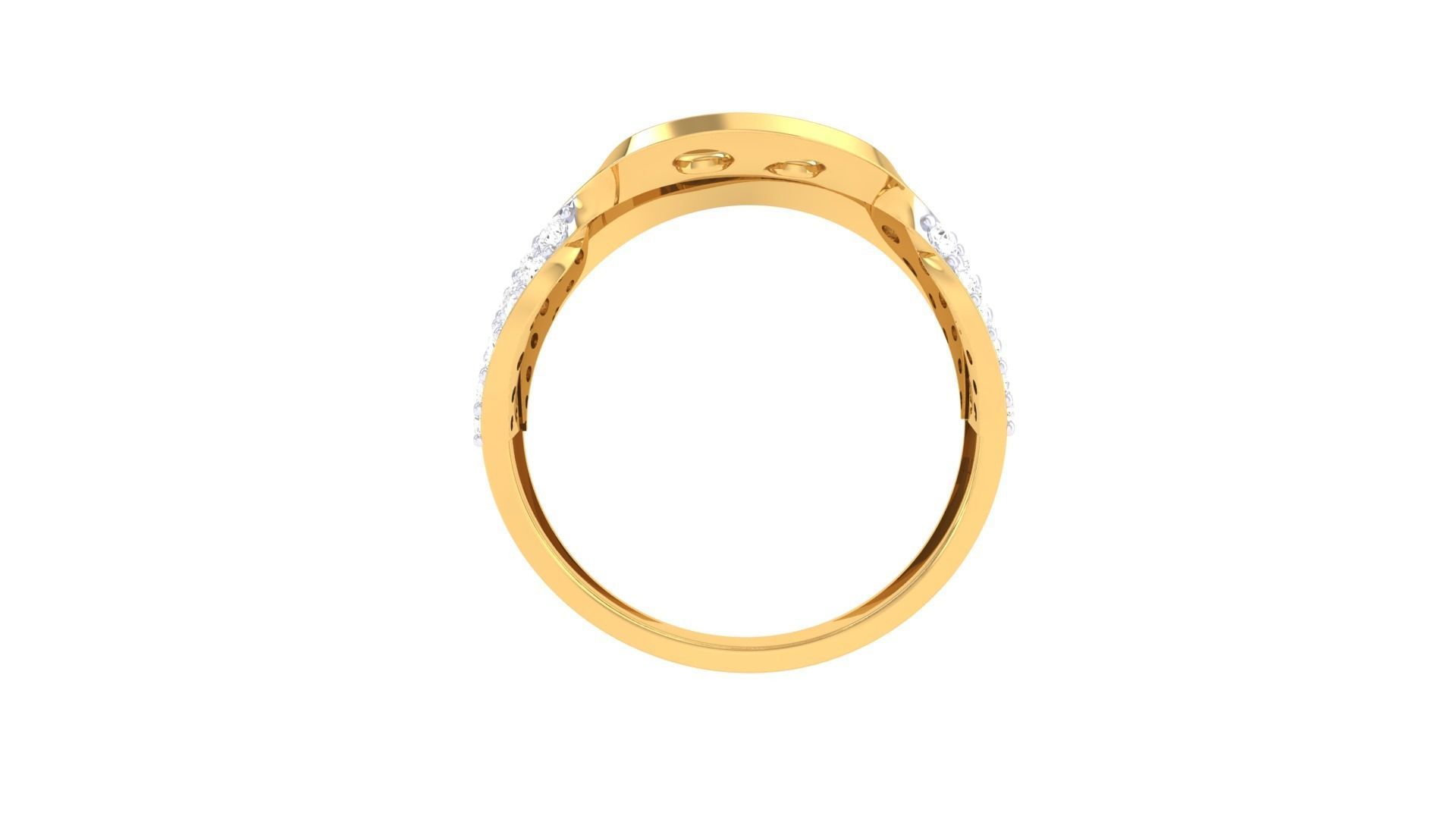 Diamond Ring - 29 3D print model_3