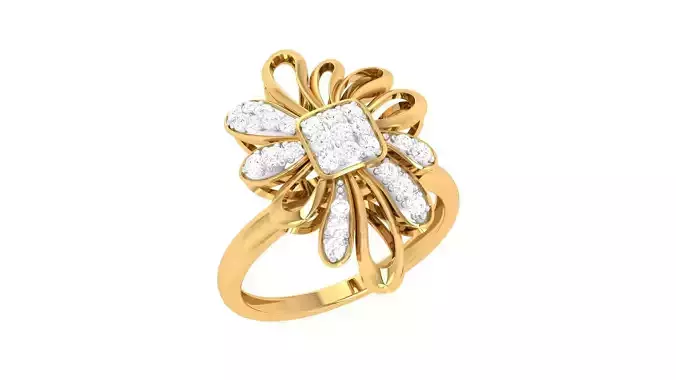 Diamond Ring - 1 3D print model