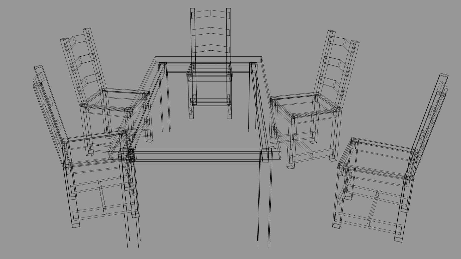 Table pack 3D model_4