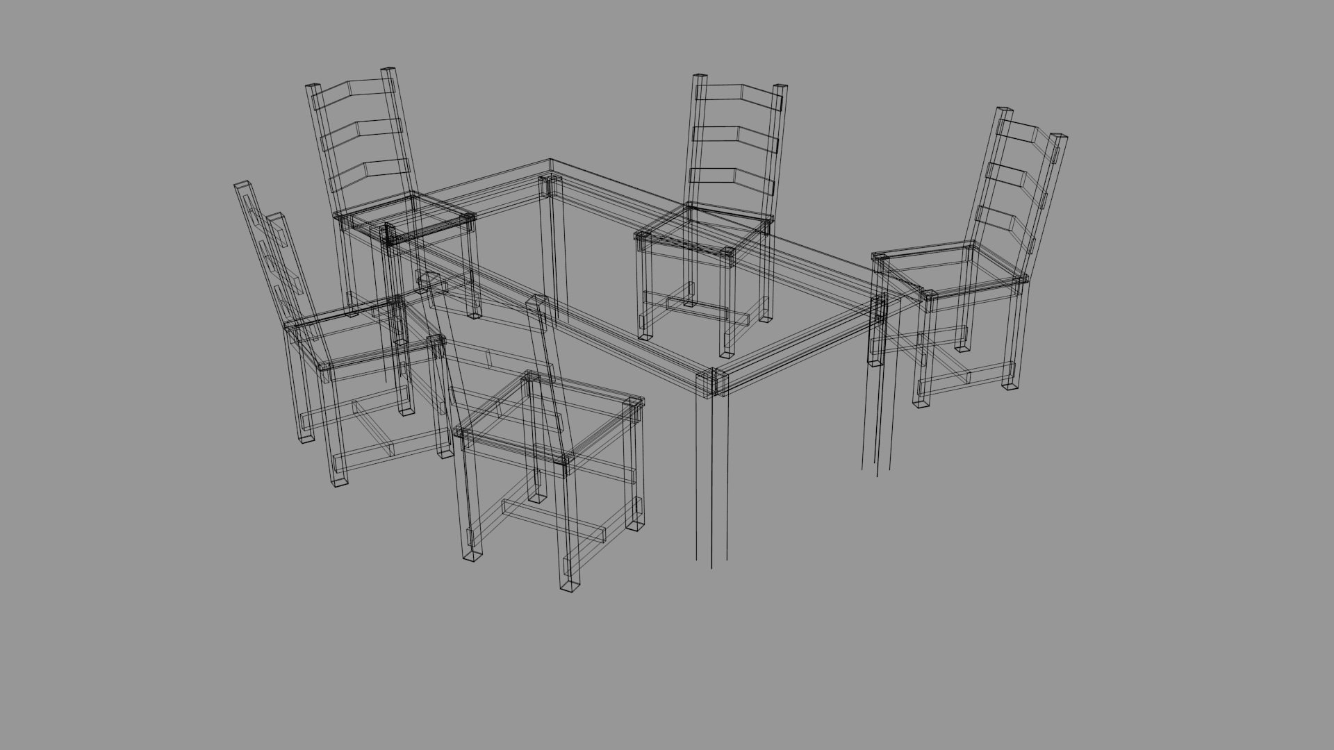 Table pack 3D model_5