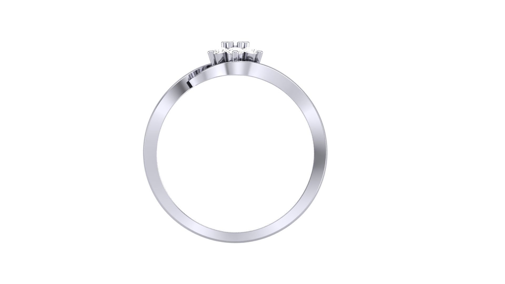 Delicate Ring - 39 3D print model_3