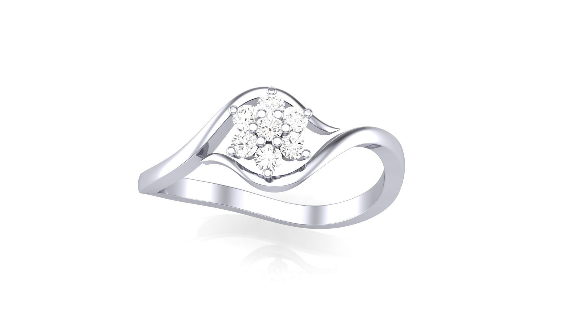 Delicate Ring - 39 3D print model_2