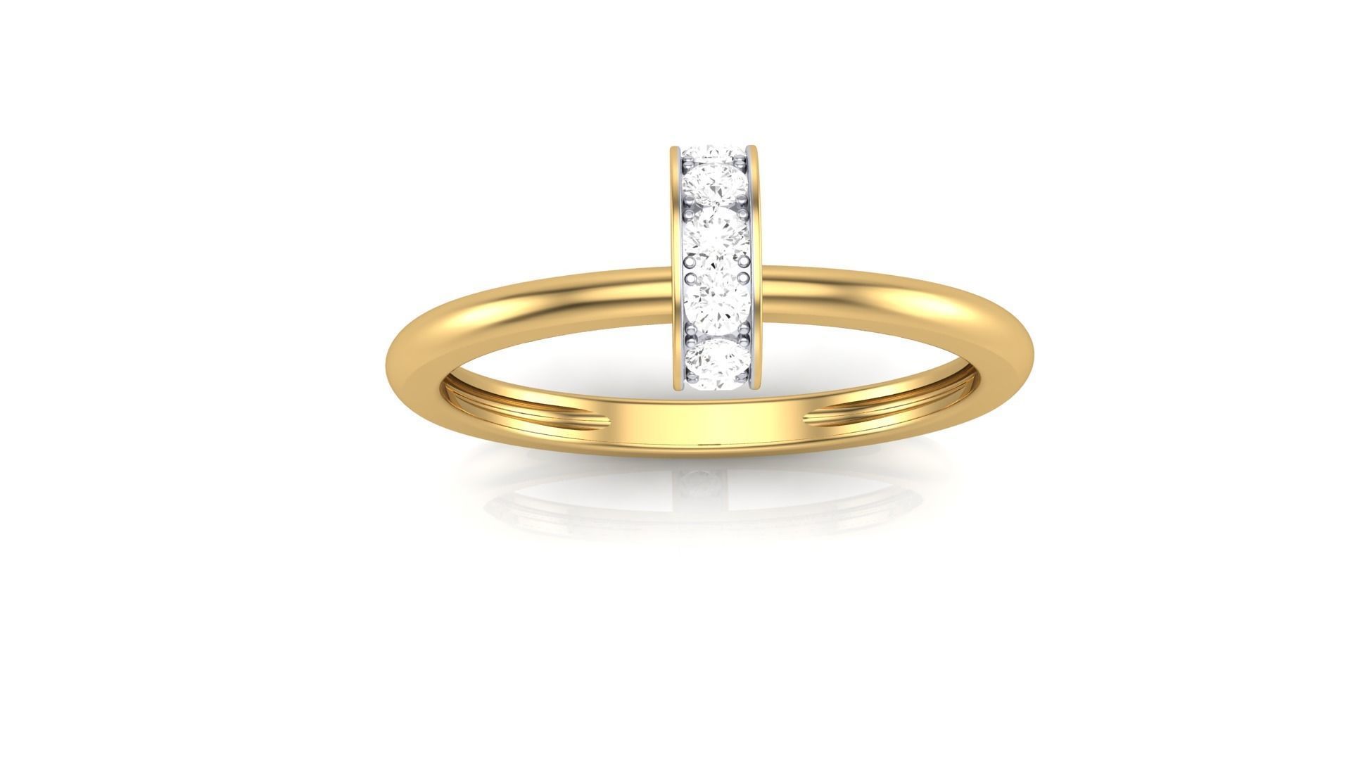 Delicate Ring - 27 3D print model_2