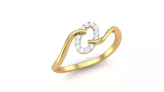 Delicate Ring - 23 3D print model