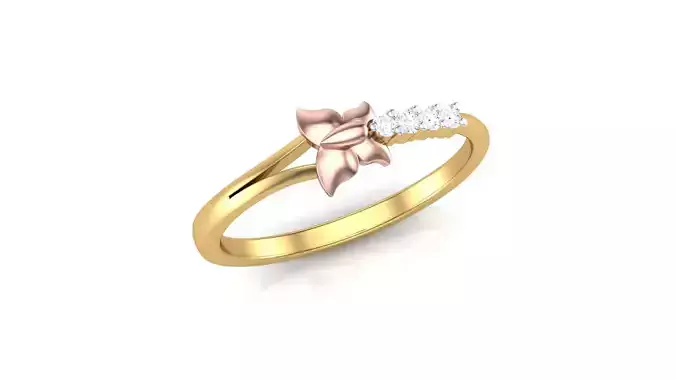 Delicate Ring - 21 3D print model
