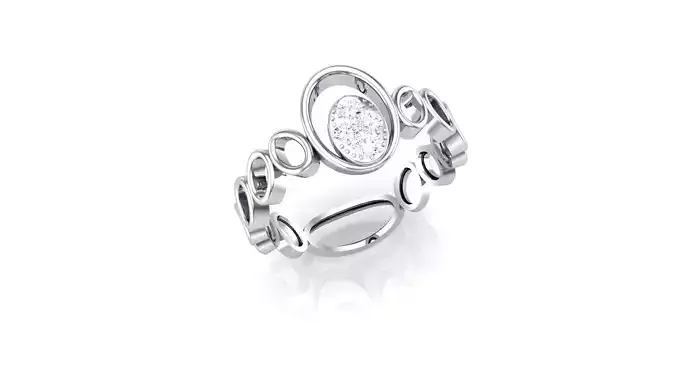 Delicate Ring - 13 3D print model