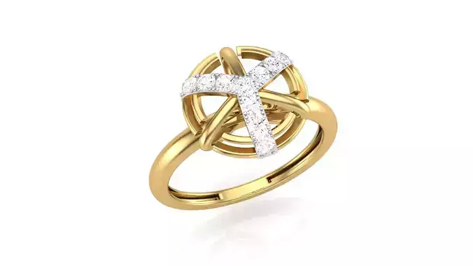 Delicate Ring - 11 3D print model