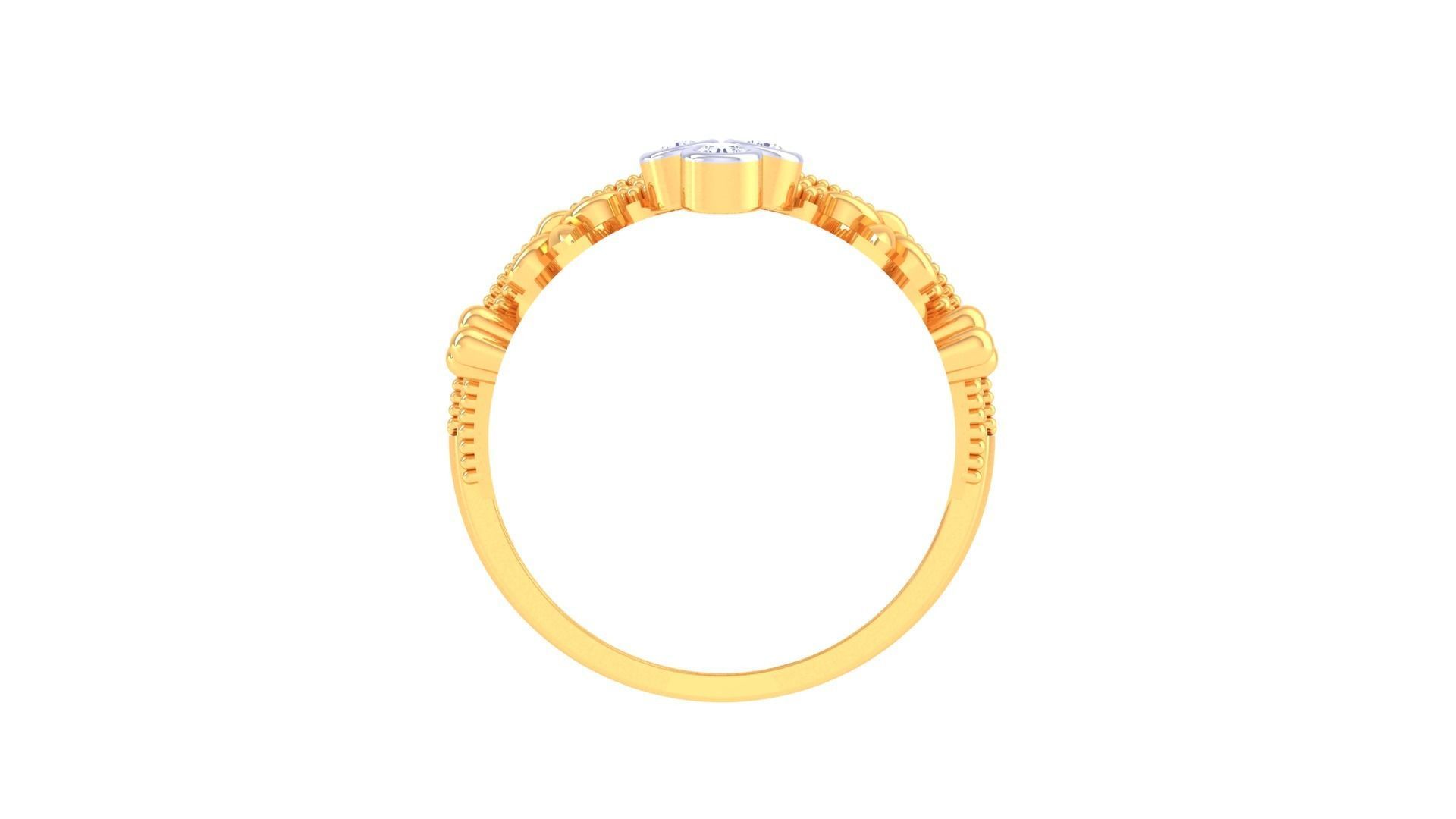 Crown Ring - 15 3D print model_3