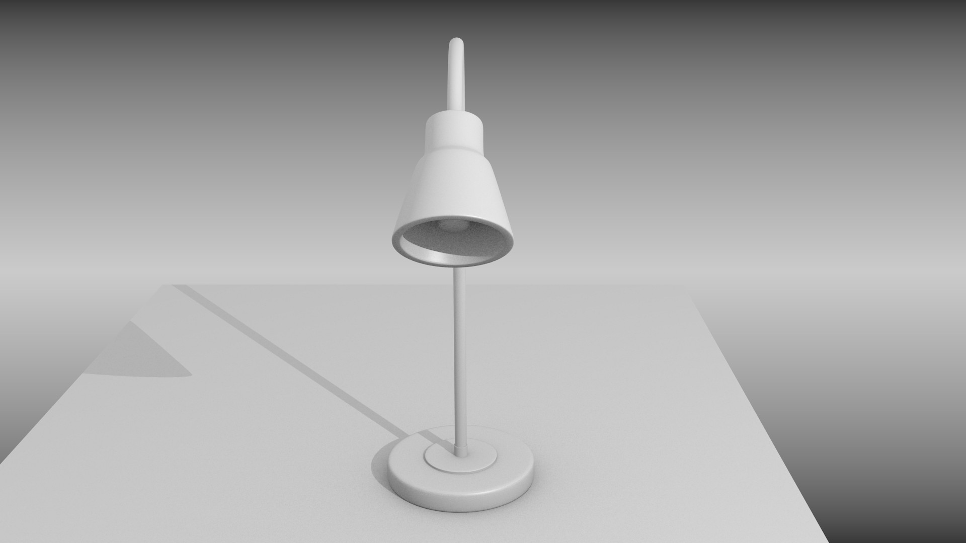 Desk lamp 3D model_6