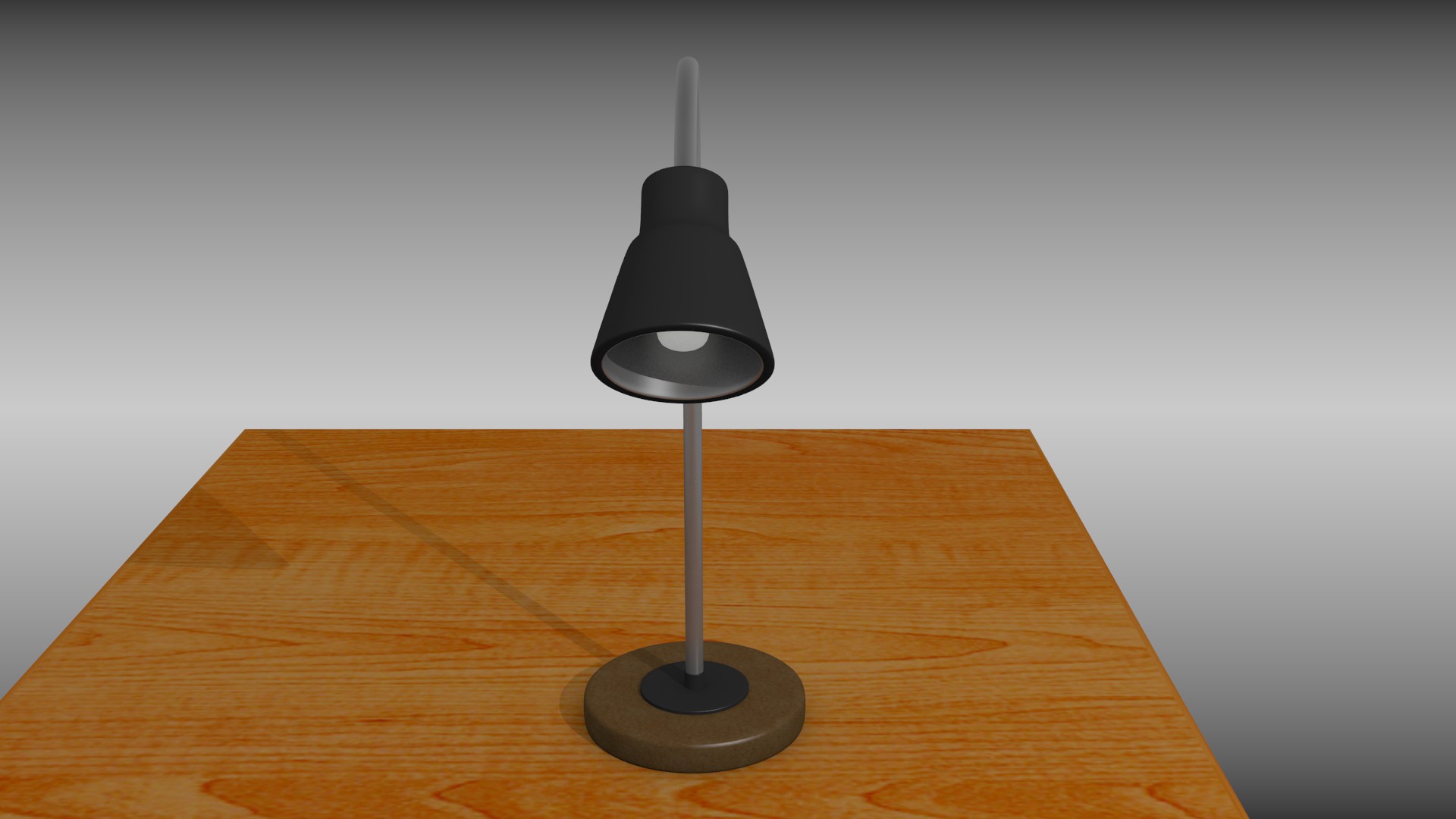Desk lamp 3D model_1