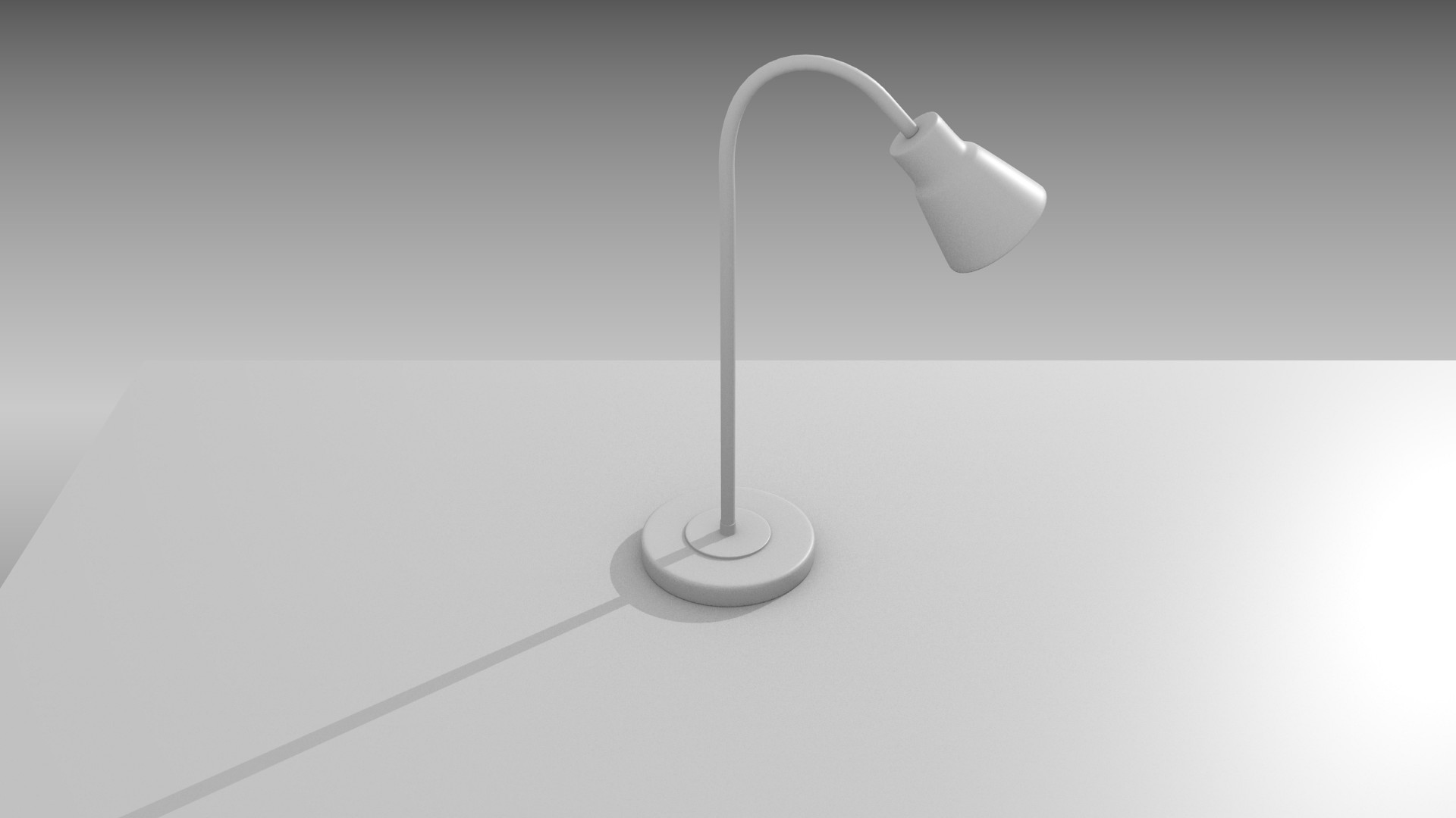 Desk lamp 3D model_5