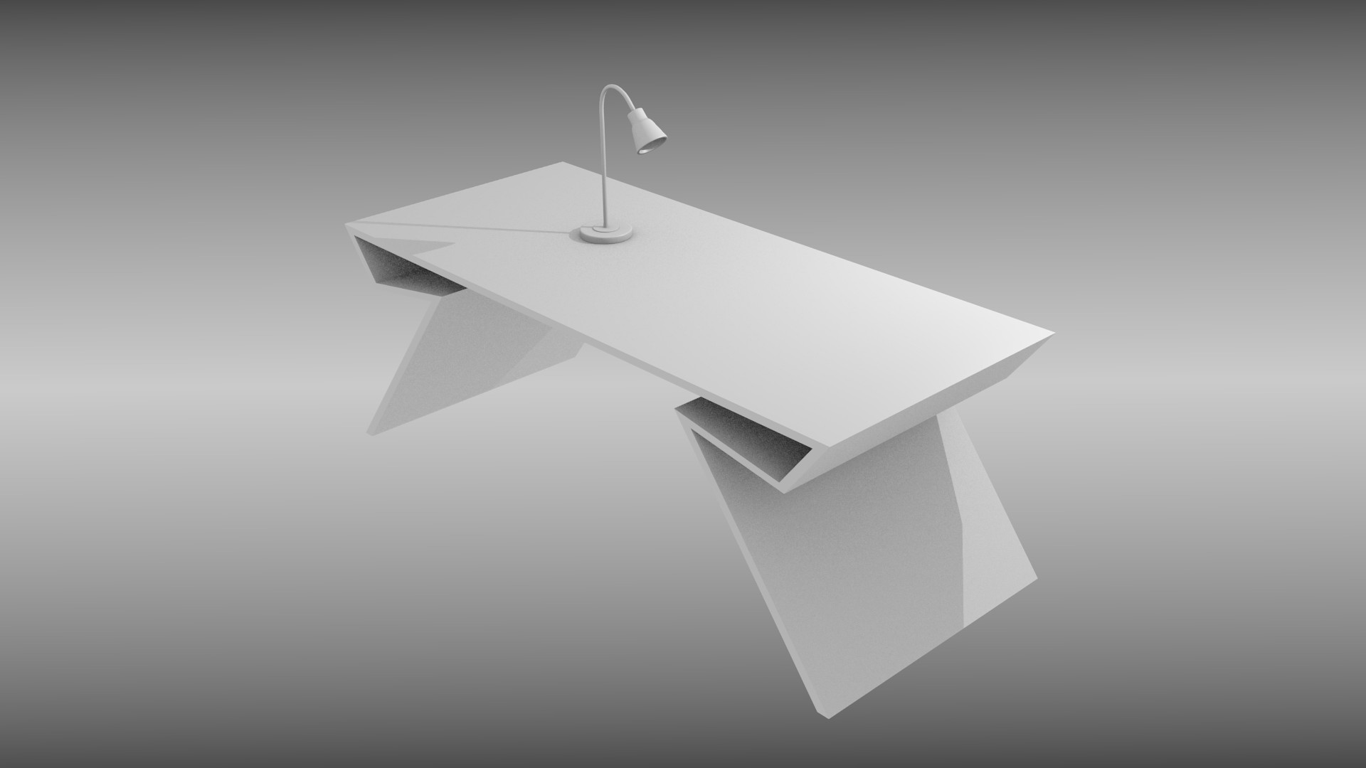 Desk lamp 3D model_8